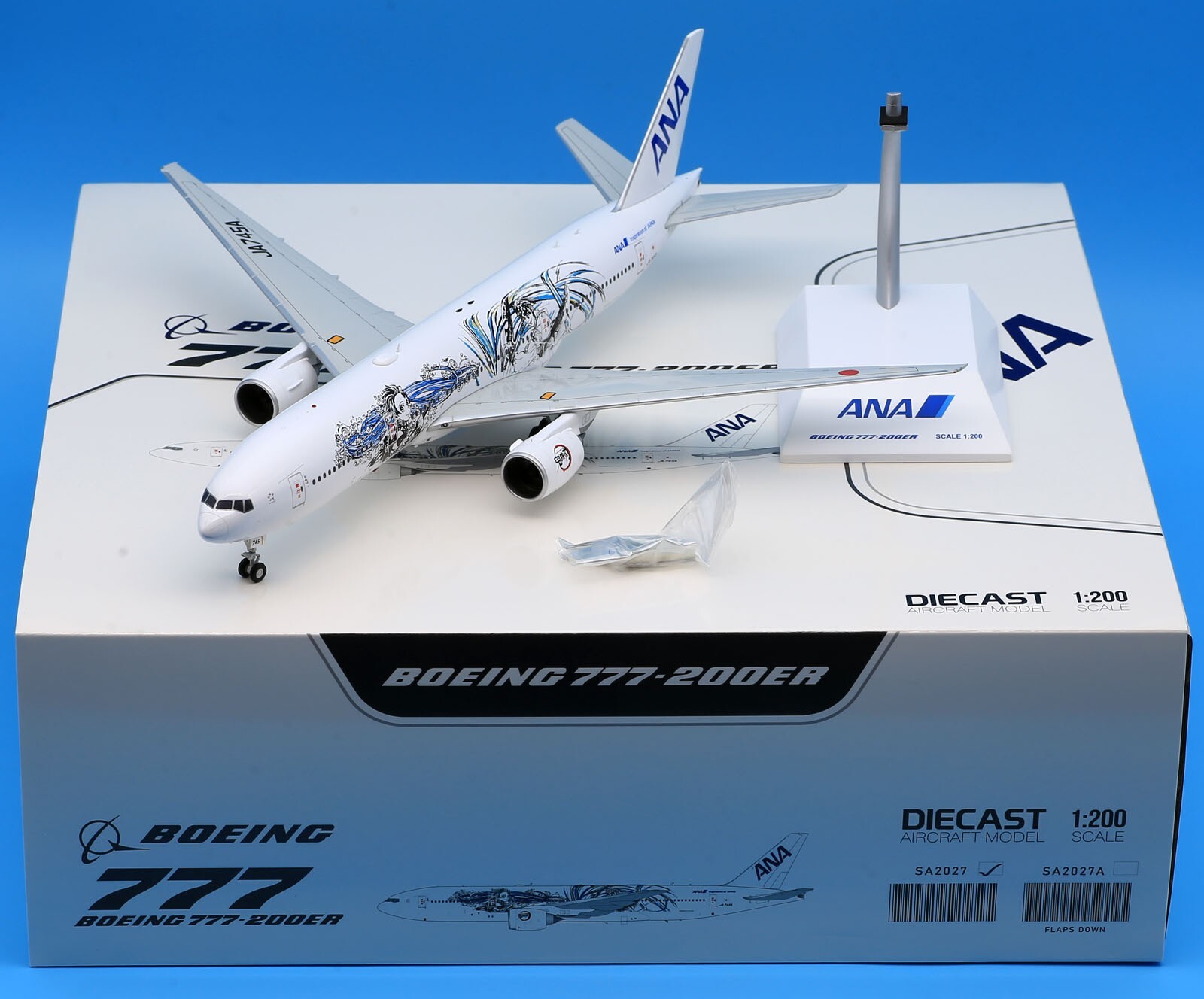 航空機・ヘリコプター ANA HELLO 2020 JET JA741A 1/200 HELLO 2020