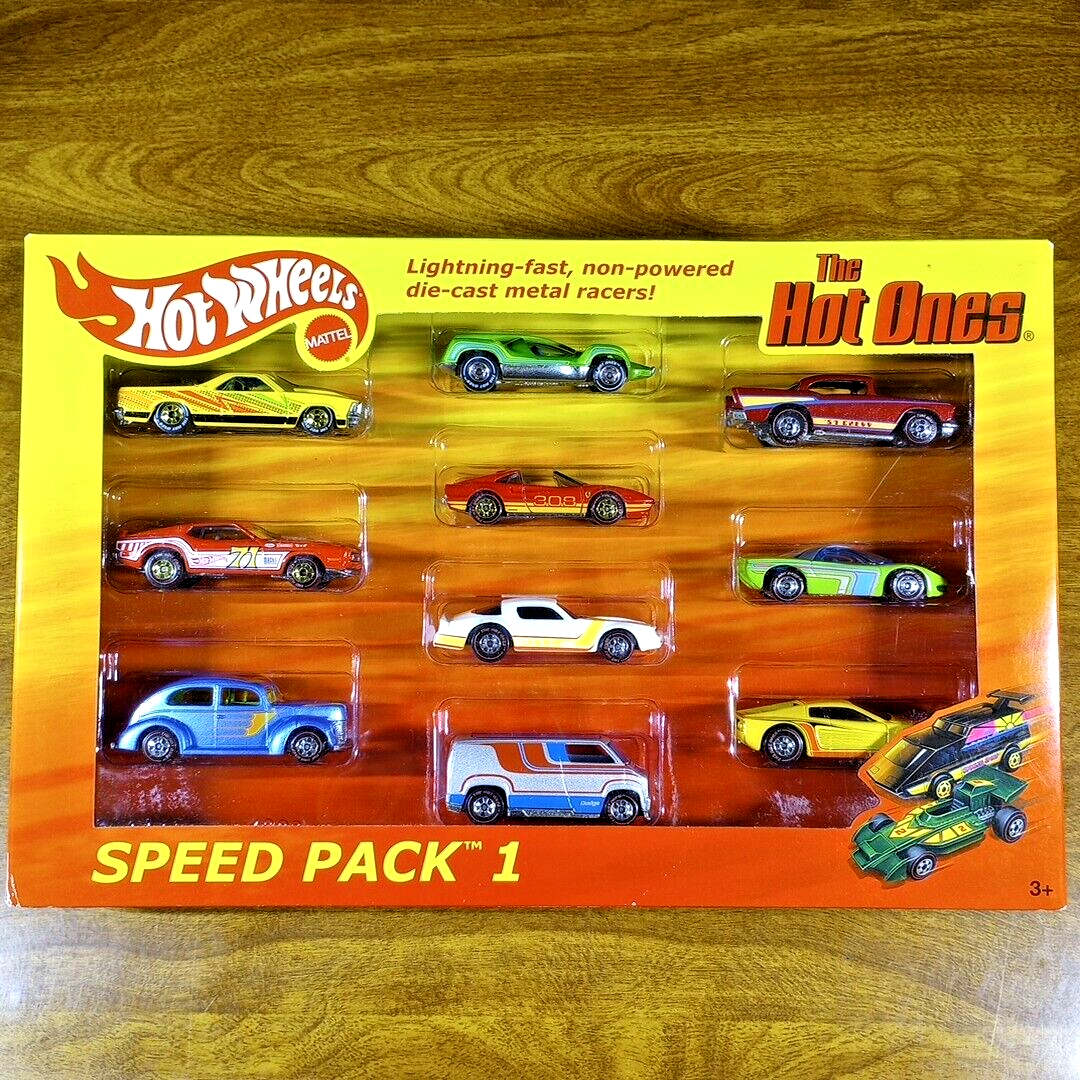 Hot Wheels The Hot Ones Speed Pack 1 Redline Chase Ferrari El