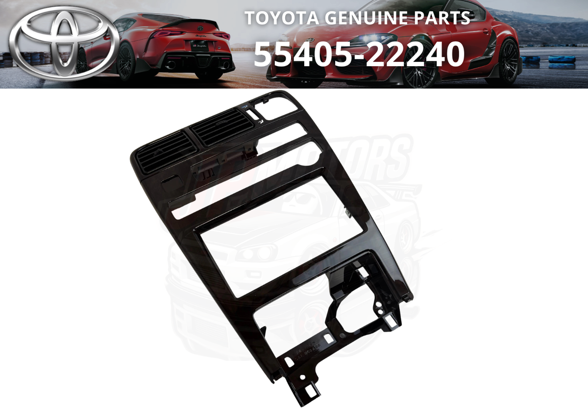 TOYOTA Genuine MARK II CAHSER JZX90 GX90 Center Audio Panel A/C