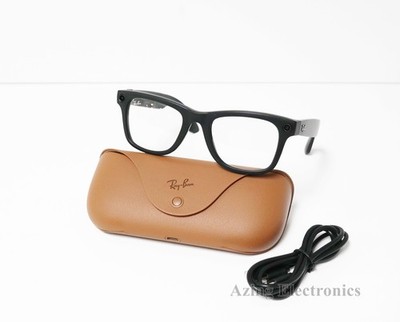 Ray-Ban Meta Wayfarer RW4008 601SM1 Smart Glasses 53mm Matte Black