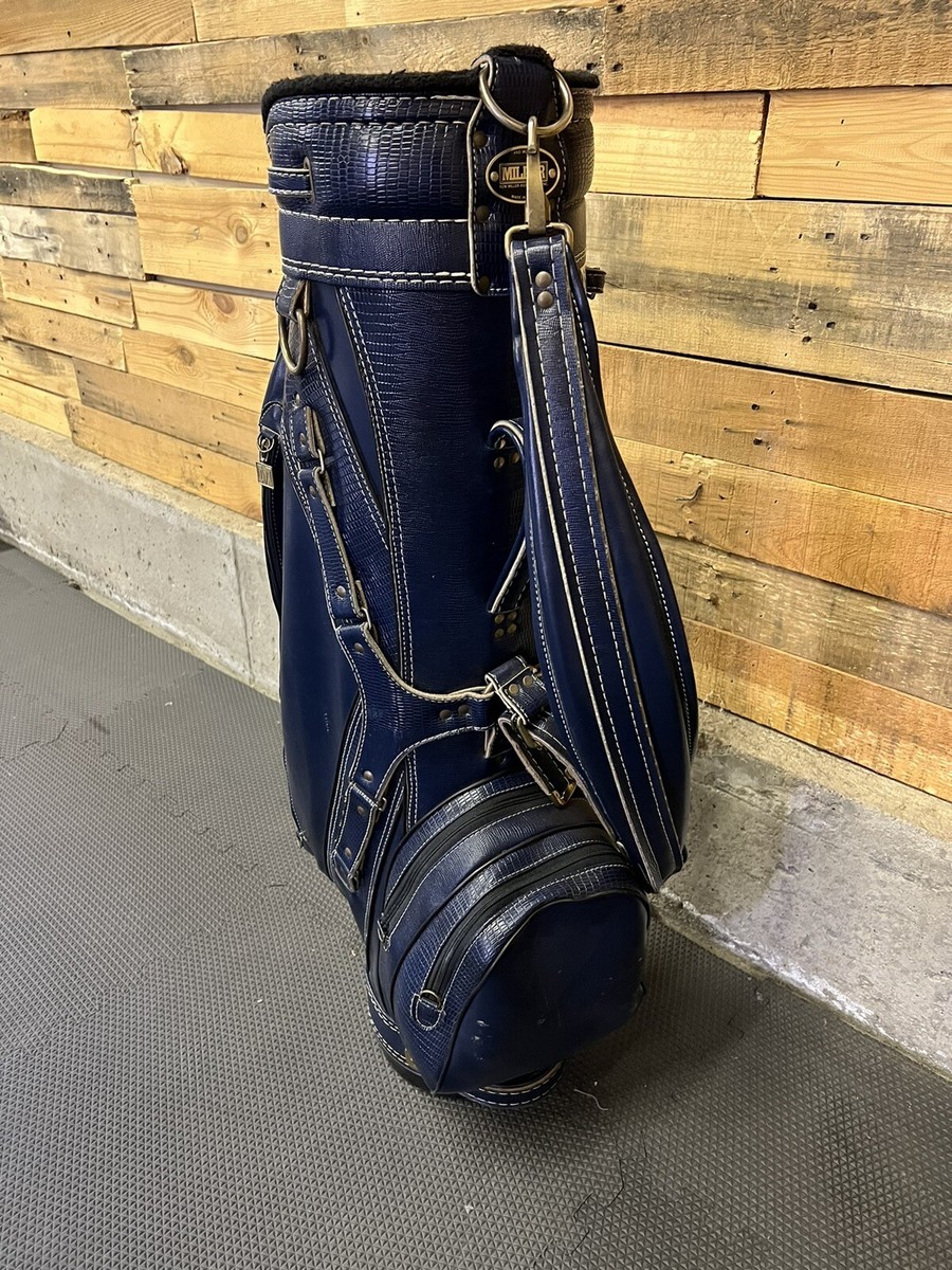 ヴィンテージキャディバッグRon Miller Pro Model ミシガン大学