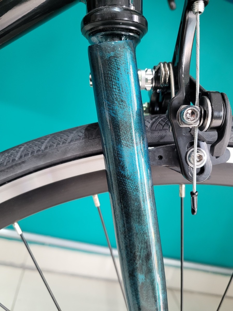 Reynolds 520 Chromoly Fixie / Track Frame & Fork 49cm – Black