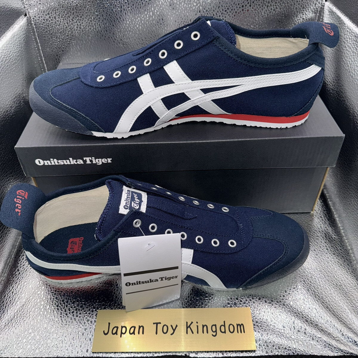 Onitsuka Tiger MEXICO 66 SLIP-ON [1183A360 401] NAVY/OFF-WHITE in