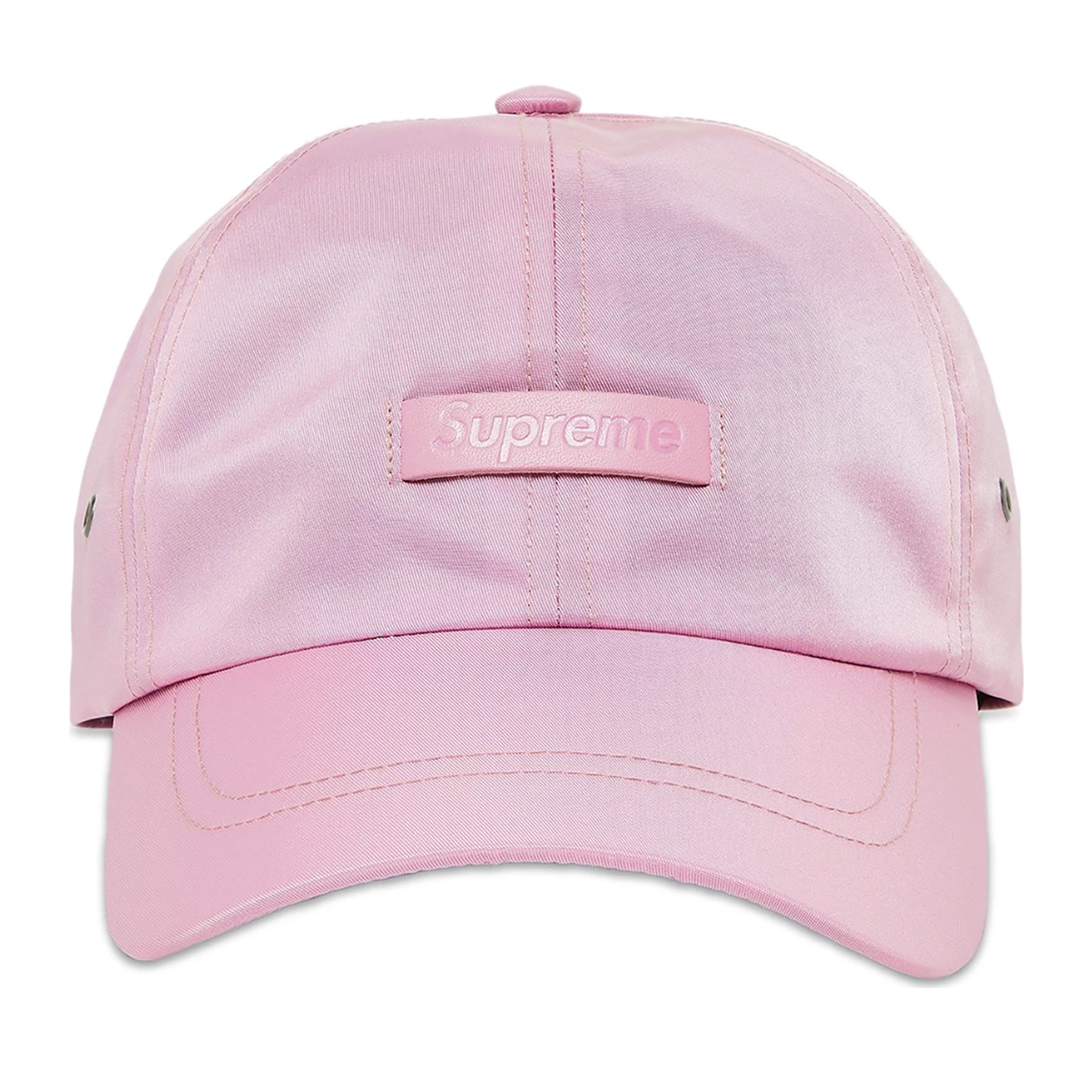 Supreme SS23 Leather Patch 6-Panel Cap Dusty Pink | eBay