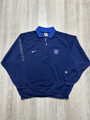 Vintage Nike Glasgow Rangers 1997-1999 Training Sweatshirt Big