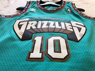 Men's NBA Vancouver Grizzlies Adidas Mike Bibby Jersey size Small