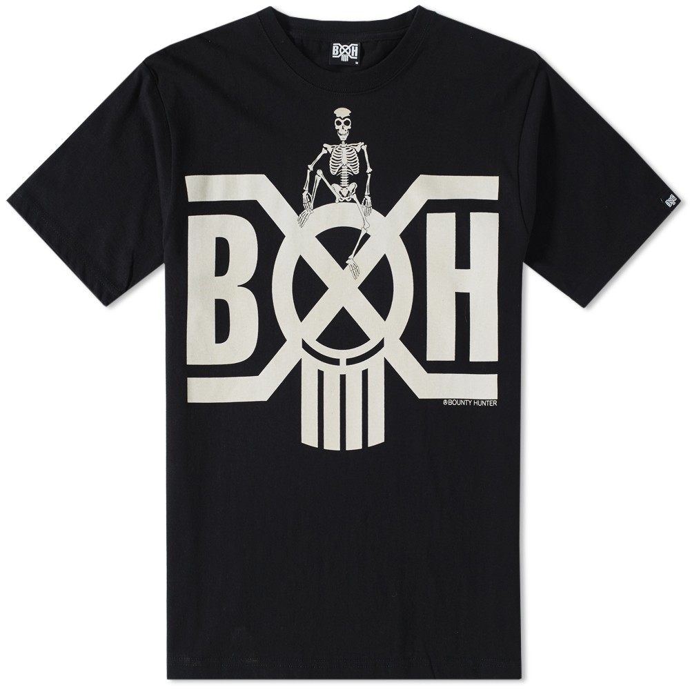 Bounty Hunter Japan skeleton T-shirt, Bounty x Hunter BxH NEXUSVII