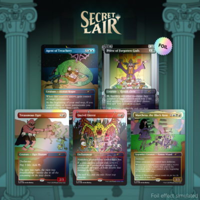 Secret Lair Featuring: Jay Howell RAINBOW FOIL Edition Sealed MTG