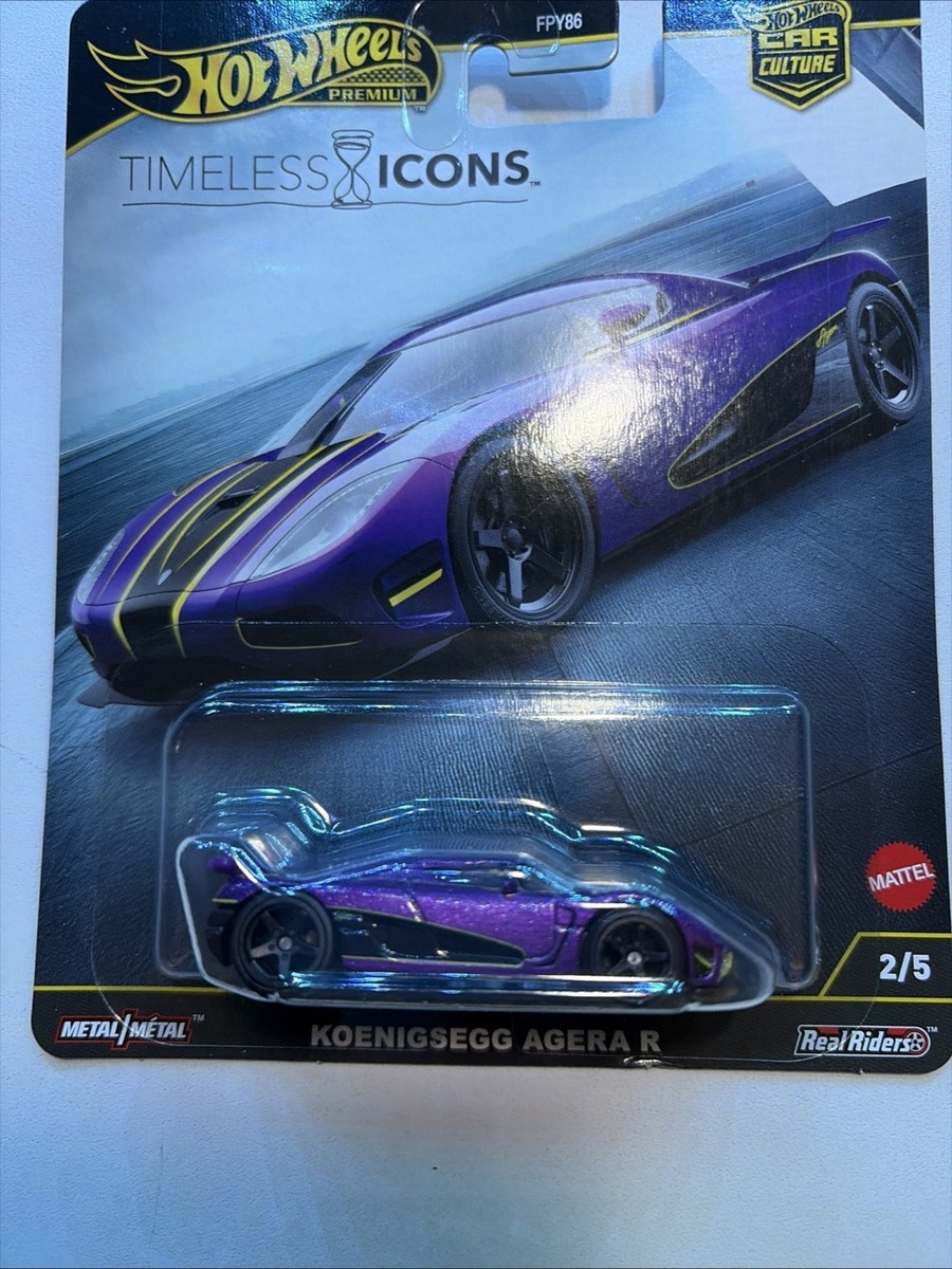 Hot Wheels 2025 Premium Timeless Icons Koenigsegg Agera R With