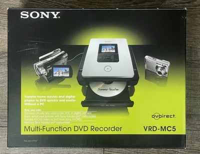 Sony DVDirect VRD-MC5 DVD Recorder (2.5 inch) - Black for sale
