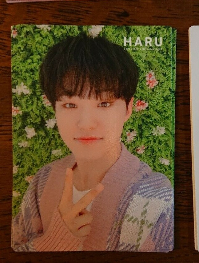 SEVENTEEN HOSHI HARU JAPAN Tour Limited Official Photocard goods