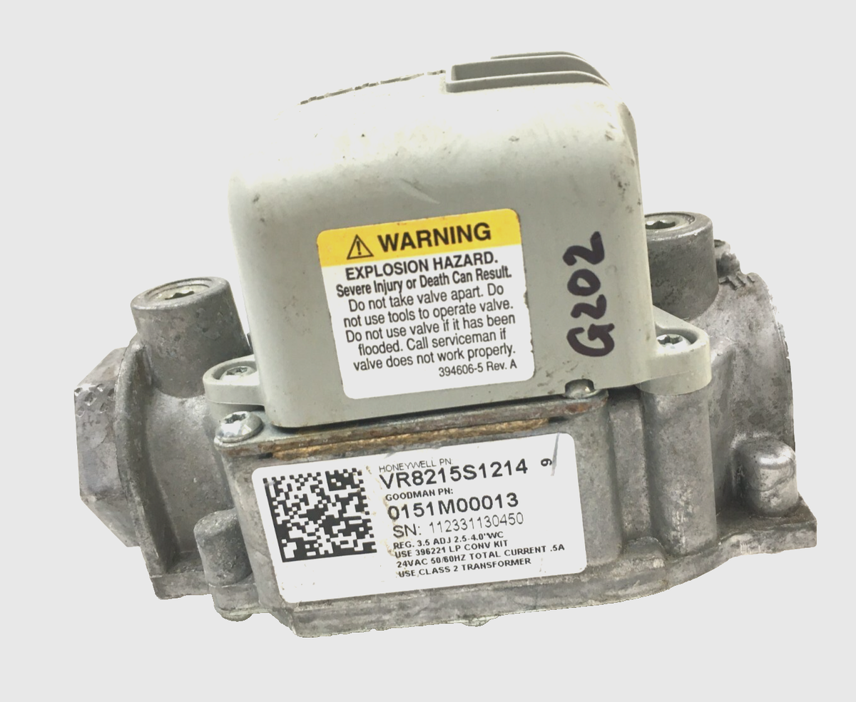 Honeywell VR8215S1214 Gas Valve Nat Gas for Goodman 0151M00013