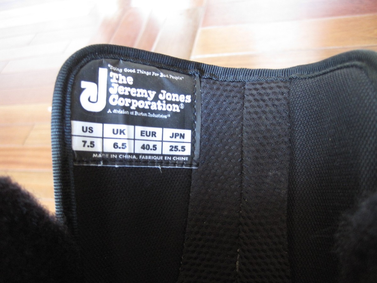 美品 Burton JEREMY JONES ブーツBLK 26.5 Burton Jeremy Jones