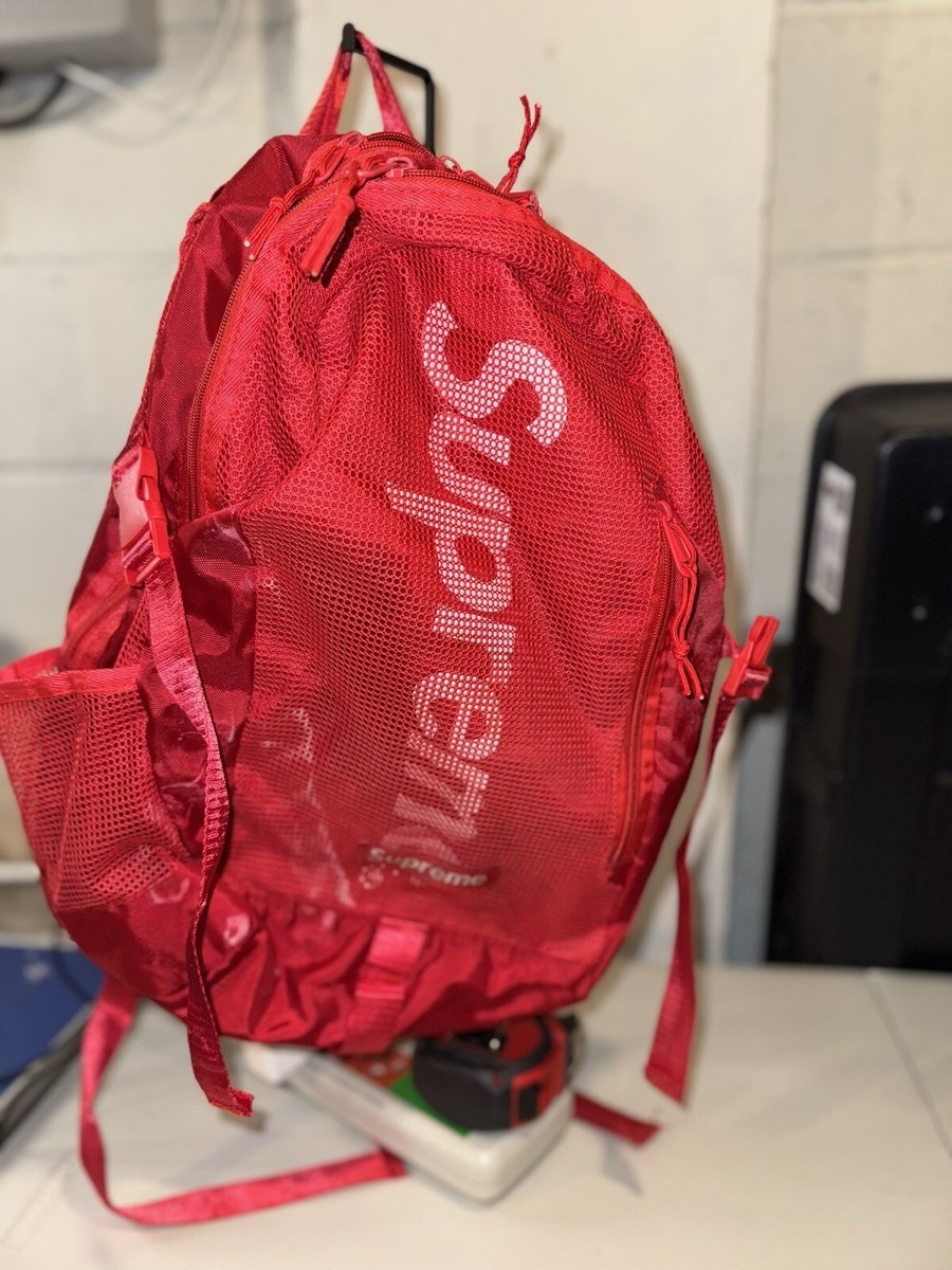 Supreme SS20 Backpack- Red | eBay
