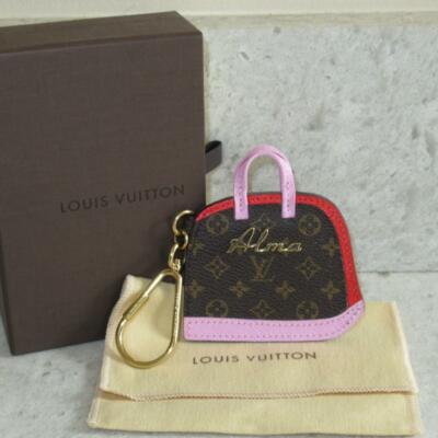 RARE Louis Vuitton Monogram Alma Key Ring Chain Bag Charm BB PM GM