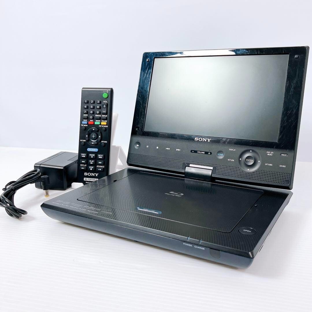 Sony BDP-SX910 Wide Screen Portable Blu-ray Disc DVD Player Used
