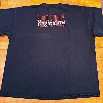 Vintage 90's Disney Villains Bad Girls Nightmare Double Sided