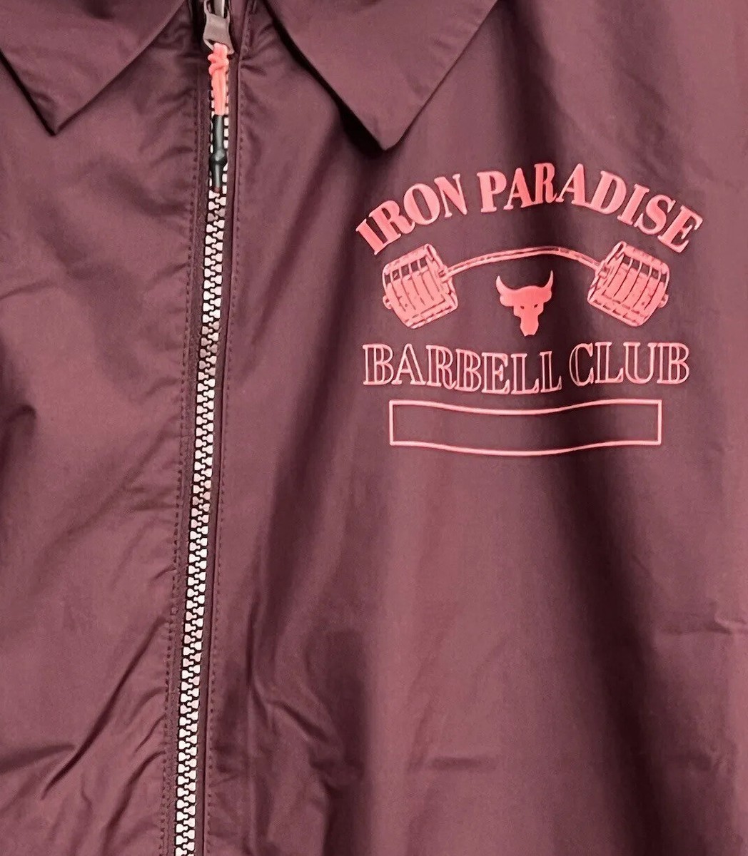 Under Armour Project Rock Iron Paradise Gym Jacket Size XXL