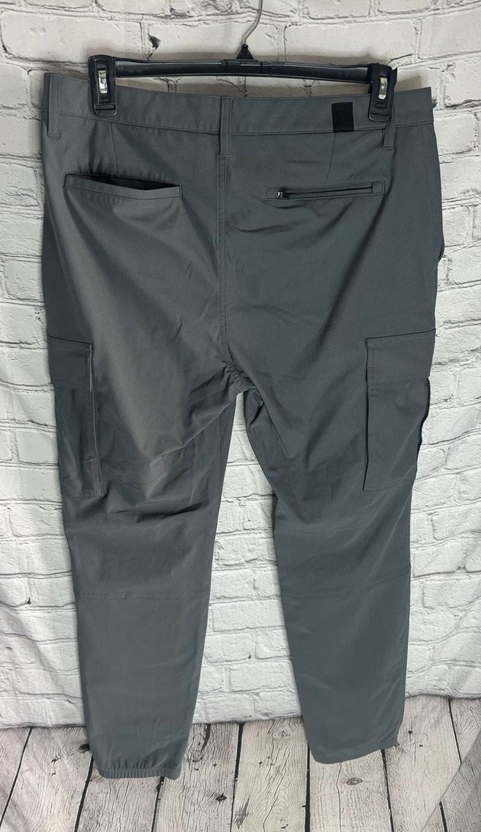 Vuori Pants Mens Meta Cargo Pant Slash Pockets Comfort Stretch