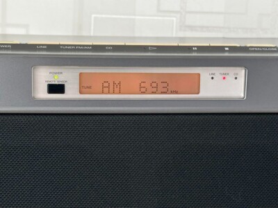 Sony Celebrity D-3000 CD Radio Giugiaro w/Box Remote Serviced