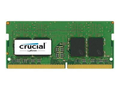 Crucial 16GB KIT 2 x 8GB DDR4 2400 MHz PC4-19200 SODIMM 260-Pin
