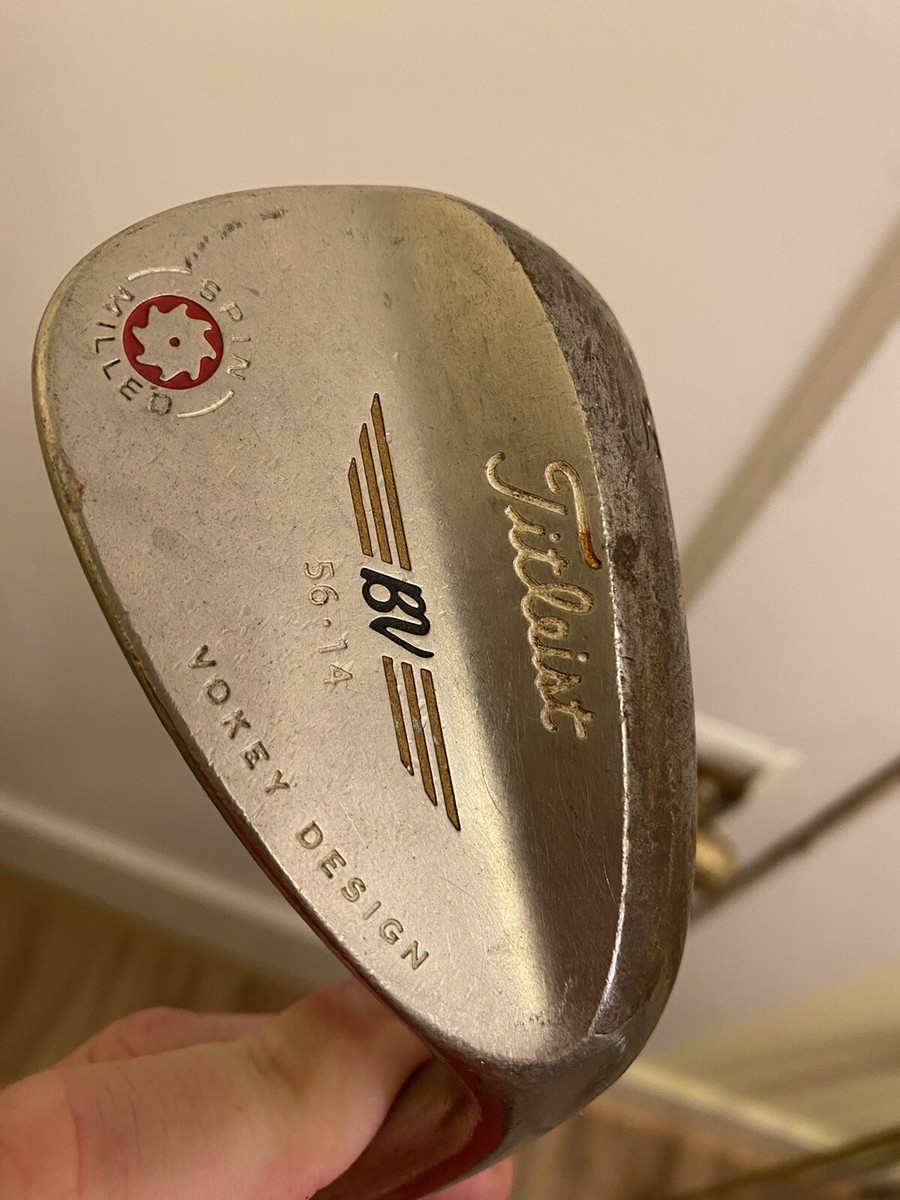 TITLEIST BV Vokey Design 56 Degree Wedge SM56.14 Spin Milled RH