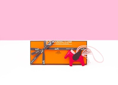 NEW HERMES FRAMBOISE ROSE SAKURA ROUGE PEGASE RODEO PM HORSE