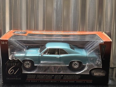 Highway 61 DCP 1966 Pontiac GTO Hardtop 1:18 Scale Diecast Model