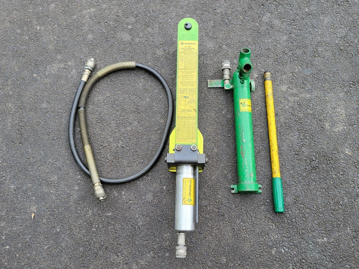 GreenLee #882 Flip Top Pipe Bender Hydraulic | eBay