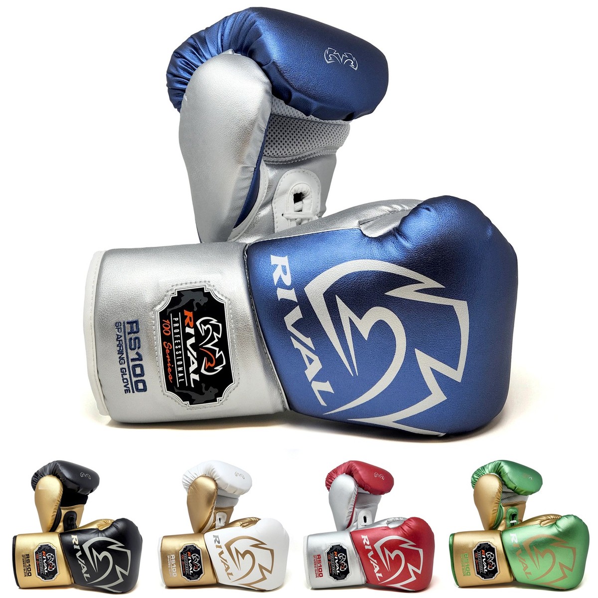RIVAL Boxing RS100 Pro Lace-Up Sparring Gloves 16 oz. Small | eBay