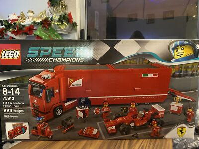 LEGO Speed Champions F14 T & Scuderia Ferrari Truck 75913 Retired