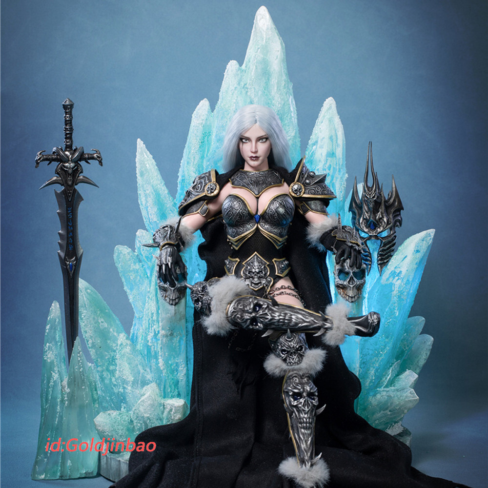 LSZG Studio WOW Female Lich King Action Figure Model In Stock 1/6