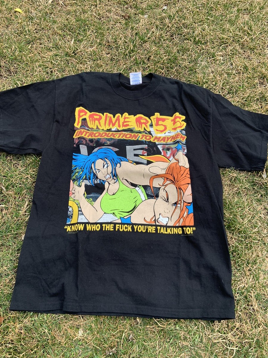 Vintage Deadstock 2000 Primer 55 Doubled Sided Band T-Shirt XL Nu