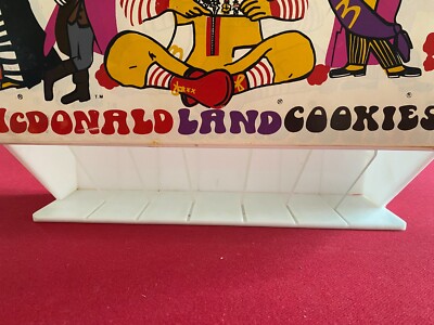 1970's, McDonald's, McDONALDLAND Cookie Box Vintage Display (RARE