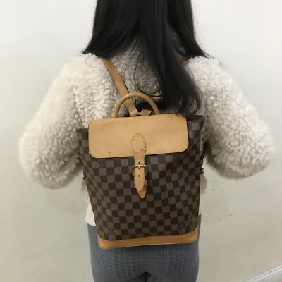 バッグ LOUIS VUITTON ARLEQUIN DAMIER BACKPACK Authentic LOUIS