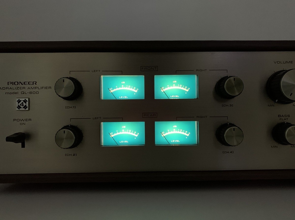 PIONEER QL 600 Quadralizer Amplifier 4Channel Decoder Vintage 1972