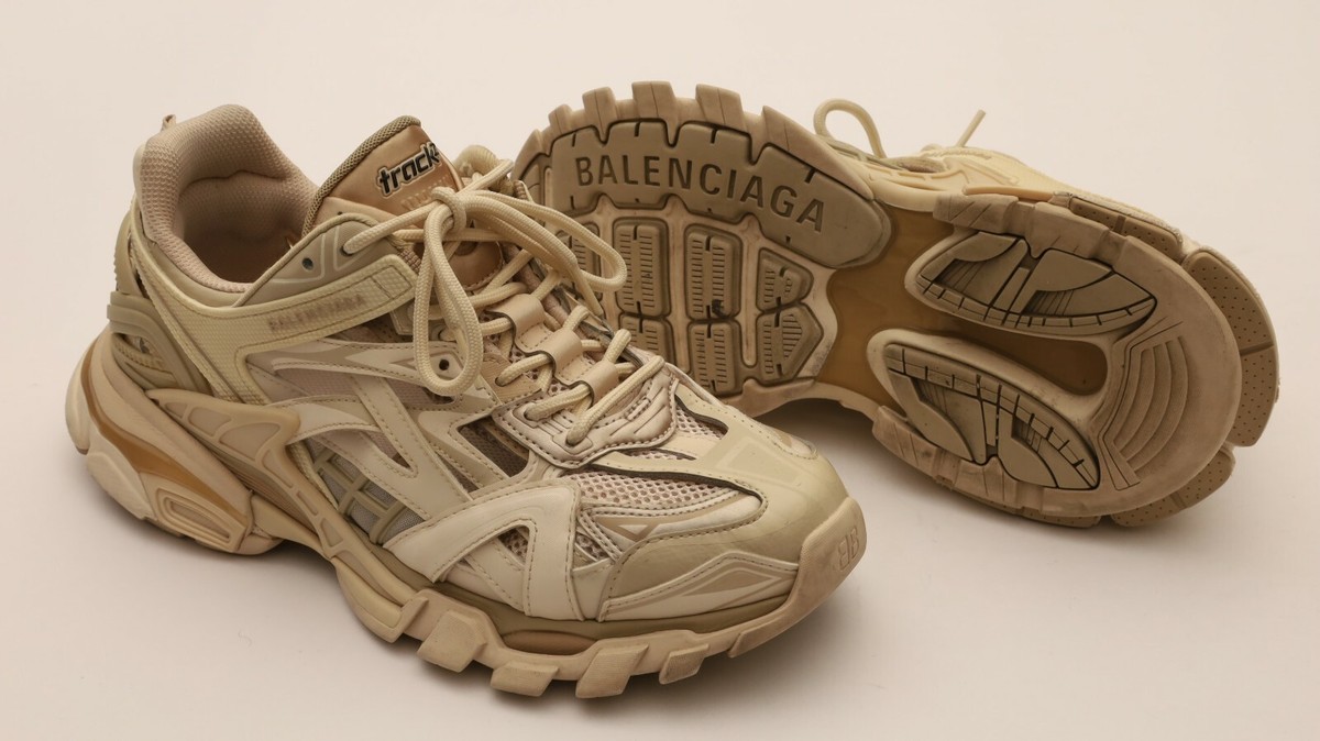 Balenciaga Track 2.0 Womens Sneakers Size 40/US 10 in Nude | eBay