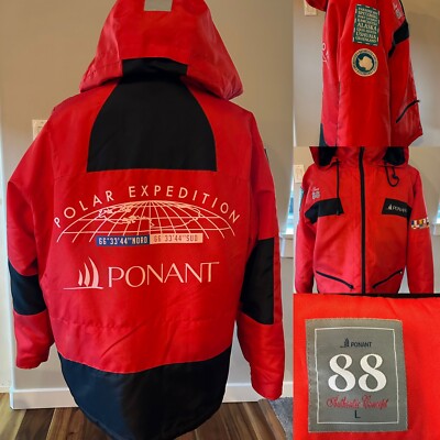 PONANT POLAR EXPEDITION フード付きジャケット PONANT POLAR