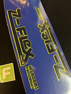 RARE Z-Flex Jay Adams Classic Blue Shaped Skateboard Deck Dogtown