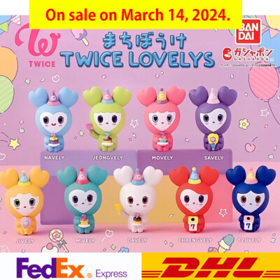 TWICE LOVELYS Machiboke Waiting Gacha Capsule Toy 9 kinds Japan