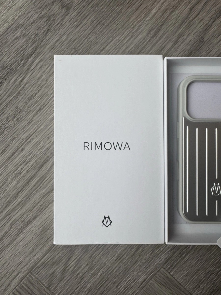 正規品リモワ RIMOWA iPhone17PRO用 アルミケース シルバー RIMOWA