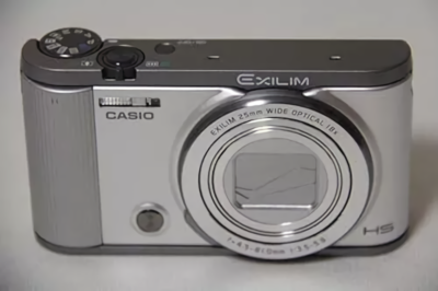 CASIO Digital Camera EXILIM EX-ZR1700 Silver 25mm Wide Optical 18x