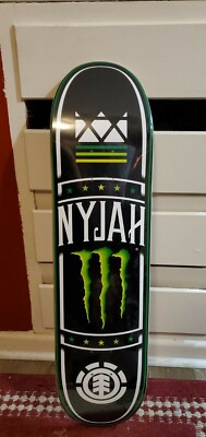 非売品】NYJAH HUSTON モンスターエナジーコラボ スケートボード