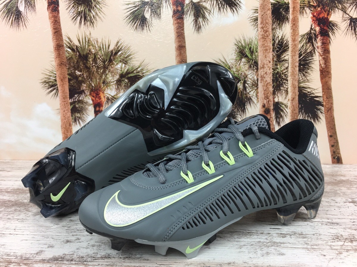 Nike Vapor Edge 360 VC Vapor Carbon Football Cleats Grey Men's