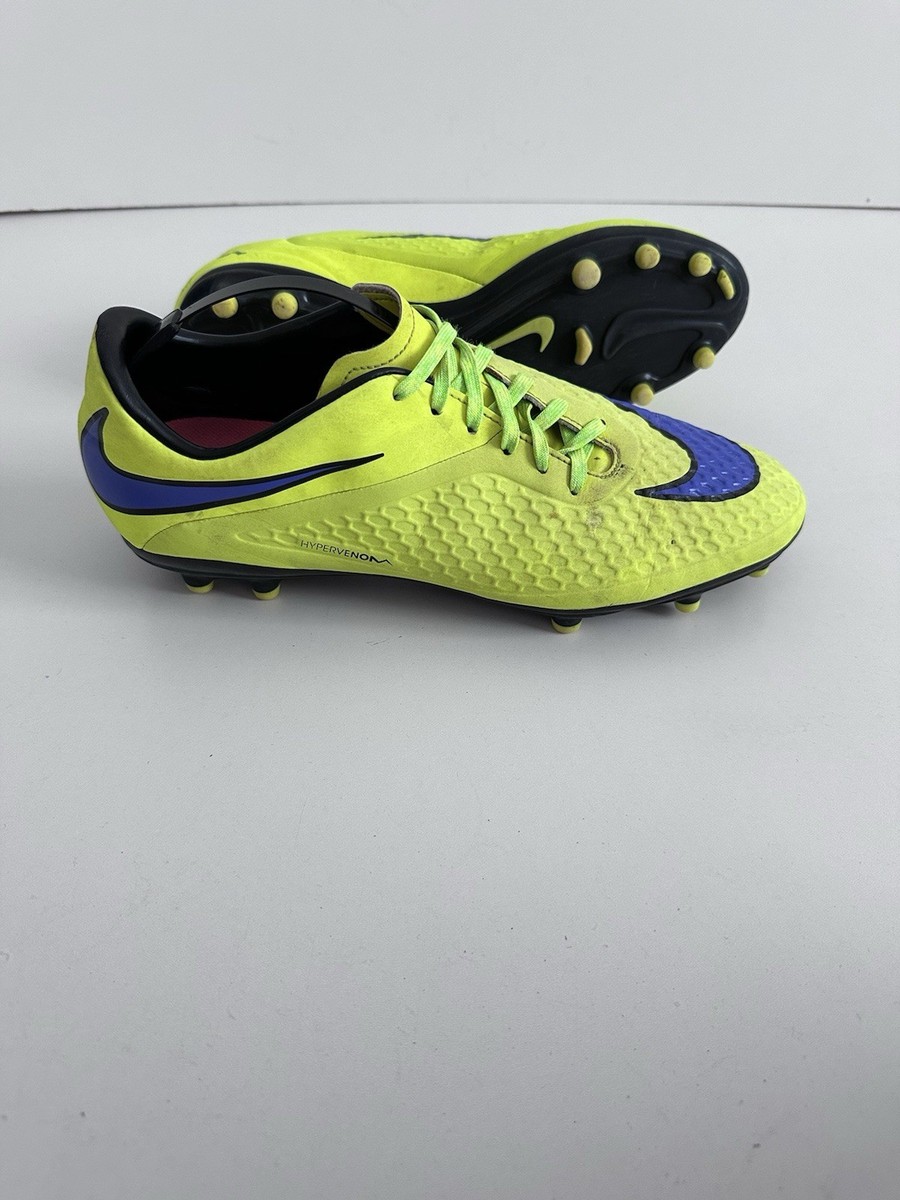 Nike Hypervenom Phelon FG Yellow Soccer Football Boots Cleats US10