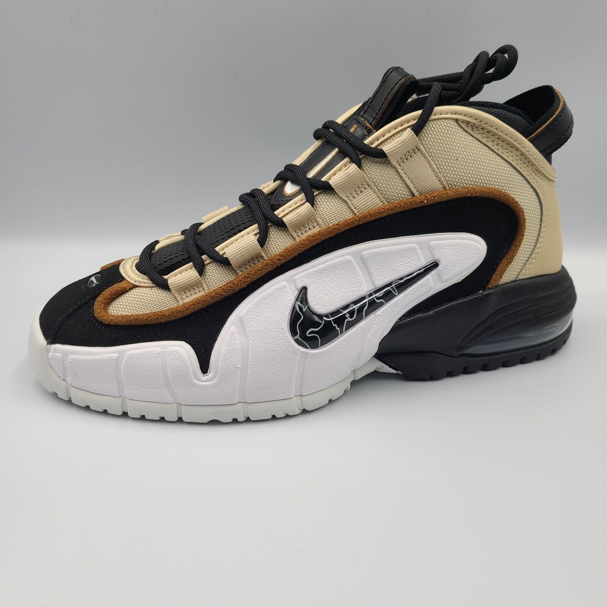 Nike Air Max Penny 1 Rattan Black Ale Brown White Size 8M New