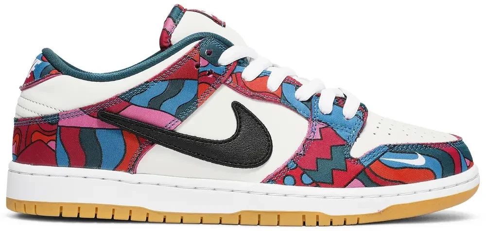Nike Dunk Low Pro SB x Parra Abstract Art 2021 for Sale