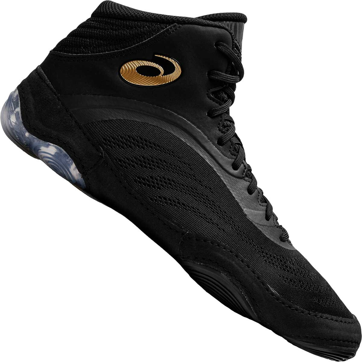 Asics Split Elite Mens Wrestling Shoes Black 1081A050 | eBay