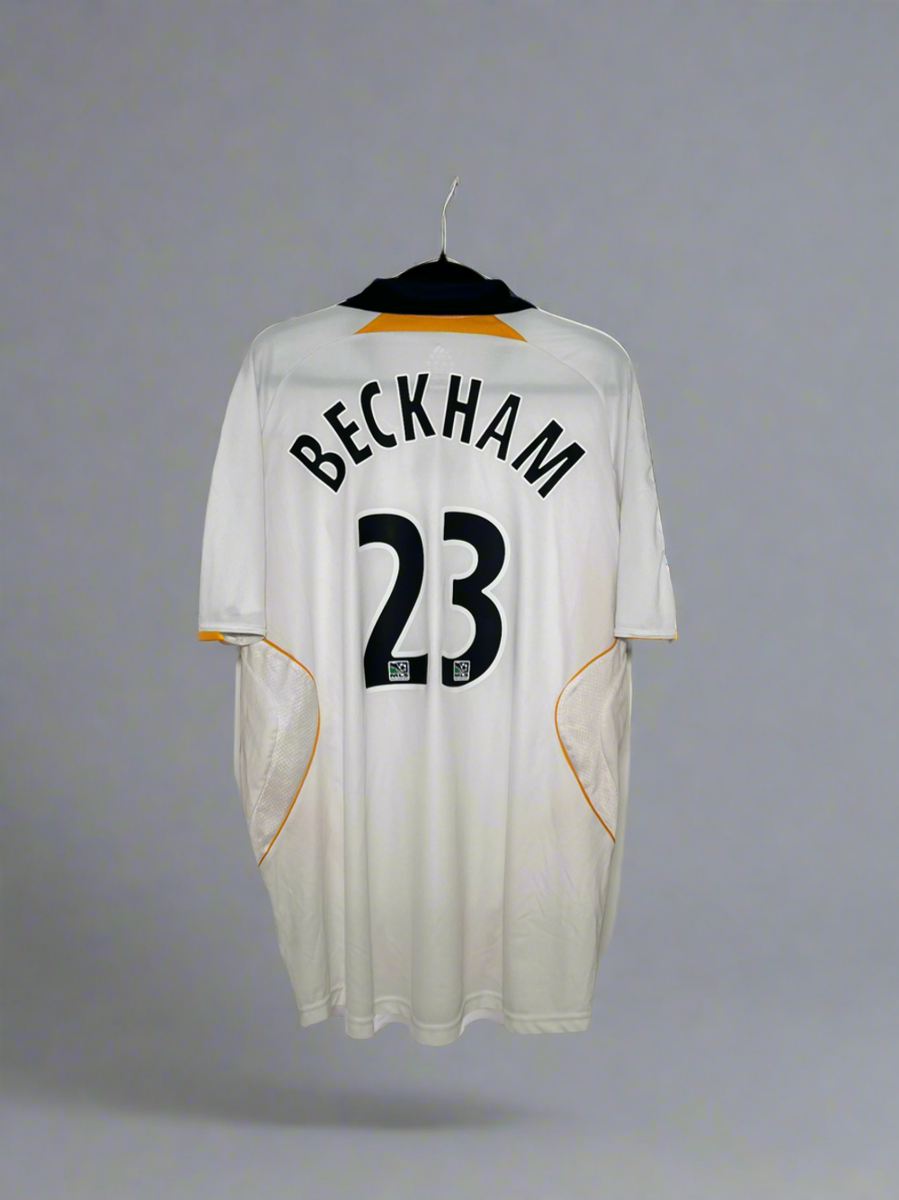 LA Galaxy Beckham #23 - adidas - 2007/2008 - HOME Kit | eBay
