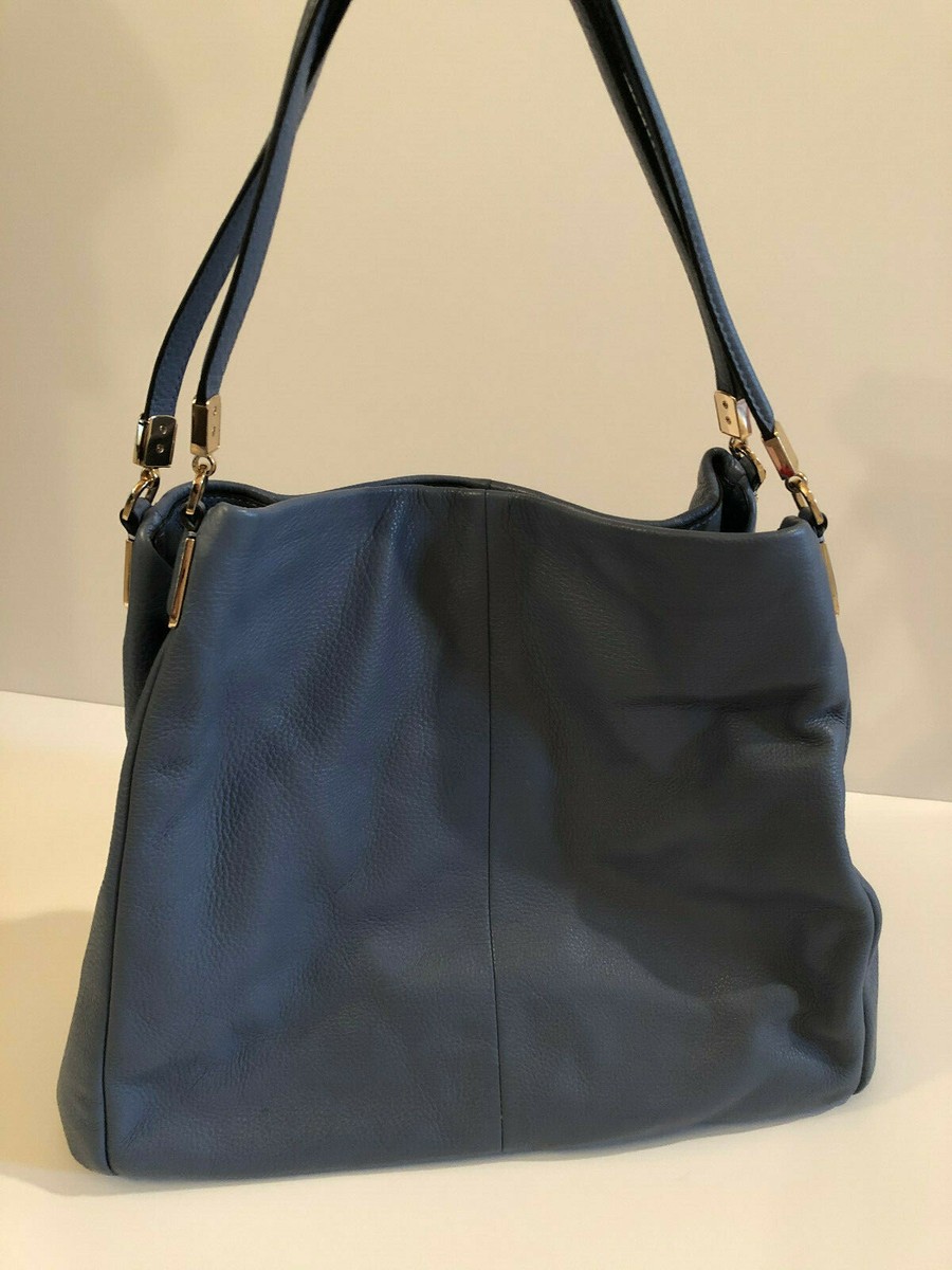 COACH Madison Phoebe Pebbled Leather Shoulder Bag, Women's, Large